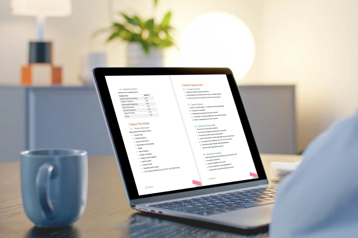 Mockup of RFP Ireland